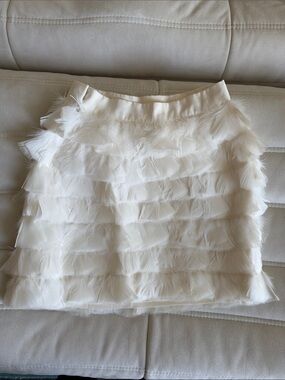 **Rare Find** Club Monaco Feather Skirt